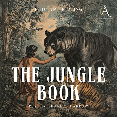 The Jungle Book - Audiobook – omslag til lydbogen af Rudyard Kipling, Classic Audiobooks