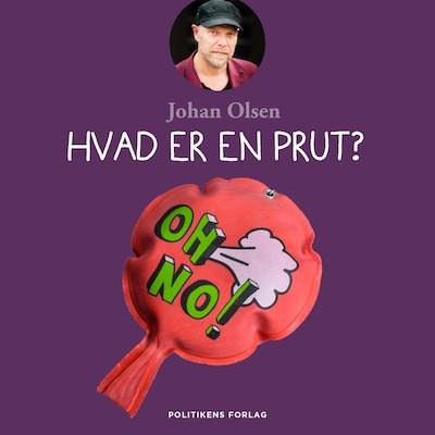 Hvad er en prut? – omslag til lydbogen af Johan Olsen