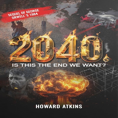2040 – omslag til lydbogen af Howard Atkins