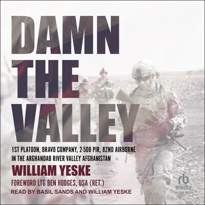 Damn the Valley – omslag til lydbogen af William Yeske