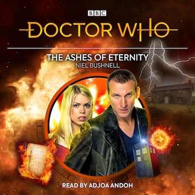 Doctor Who: The Ashes of Eternity – omslag til lydbogen af Niel Bushnell