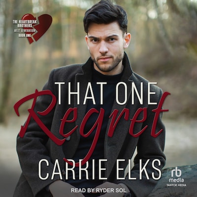 That One Regret – omslag til lydbogen af Carrie Elks