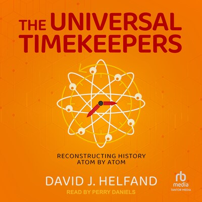 The Universal Timekeepers – omslag til lydbogen af David J. Helfand