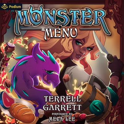 Monster Menu – omslag til lydbogen af Terrell Garrett