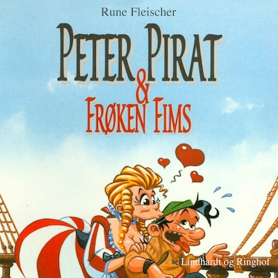 Peter Pirat og frøken Fims – omslag til lydbogen af Rune Fleischer