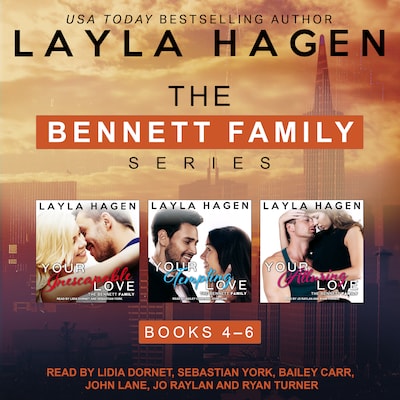 Inescapable, Tempting, Alluring – omslag til lydbogen af Layla Hagen
