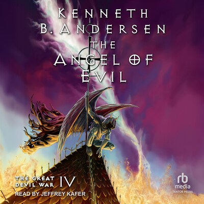 The Angel of Evil – omslag til lydbogen af Kenneth B. Andersen