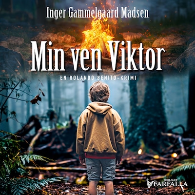 Min ven Viktor – omslag til lydbogen af Inger Gammelgaard Madsen