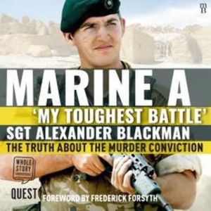 Marine A – okładka audiobooka, autor Alexander Blackman