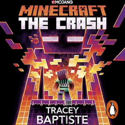 Minecraft: The Crash – omslag til lydbogen af Tracey Baptiste