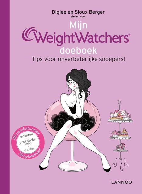 Mijn Weight Watchers doeboek: tips voor onverbeterlijke snoepers – omslag van het luisterboek van Barbara Berger,Sioux Berger