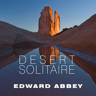 Desert Solitaire – omslag til lydbogen af Edward Abbey