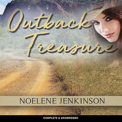 Outback Treasure – omslag til lydbogen af Noelene Jenkinson