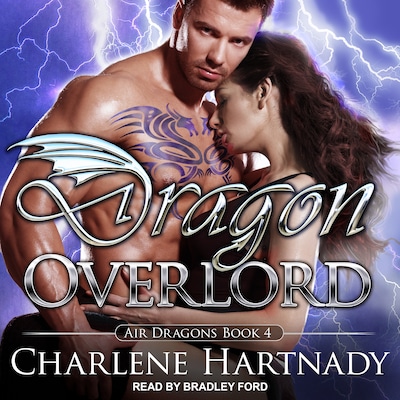 Dragon Overlord – omslag til lydbogen af Charlene Hartnady