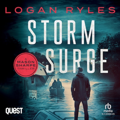Storm Surge – omslag til lydbogen af Logan Ryles