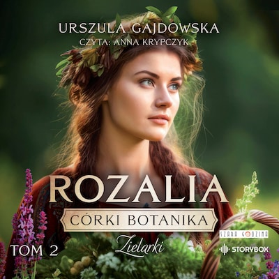 Córki botanika. Bliźniaczki. Tom 2. Hiacynta – okładka audiobooka, autor Urszula Gajdowska
