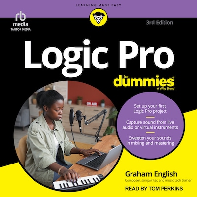 Logic Pro For Dummies, 3rd Edition – omslag til lydbogen af Graham English