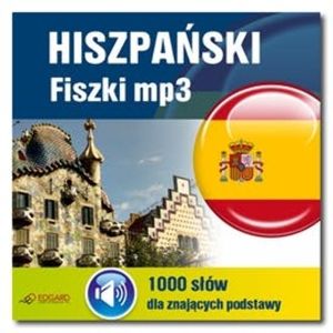 Hiszpański fiszki mp3 1000 słówek dla znających podstawy – okładka audiobooka, autor zespół autorów
