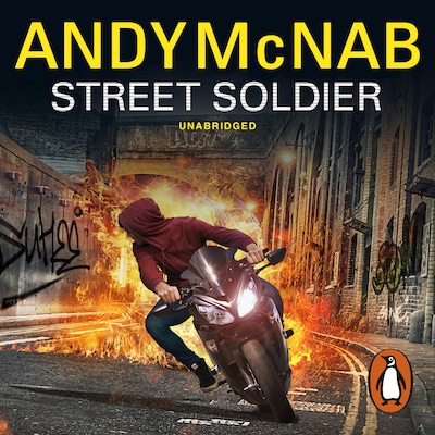 Street Soldier – omslag til lydbogen af Andy McNab
