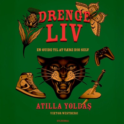 Drengeliv - en guide til at være dig selv – omslag til lydbogen af Atilla Yoldas