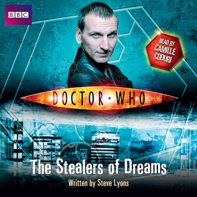 Doctor Who: The Stealers Of Dreams – omslag til lydbogen af Steve Lyons