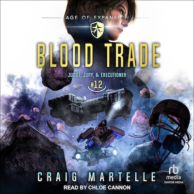 Blood Trade – omslag til lydbogen af Craig Martelle, Michael Anderle