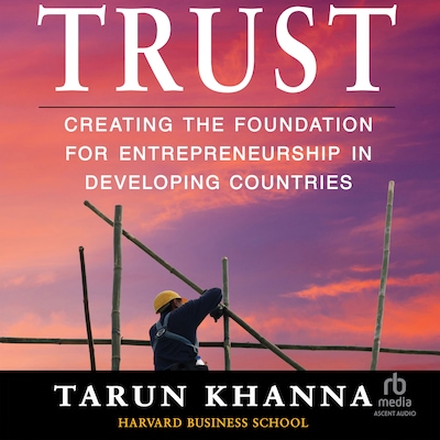 Trust – omslag til lydbogen af Tarun Khanna