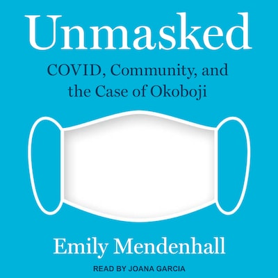 Unmasked – omslag til lydbogen af Emily Mendenhall
