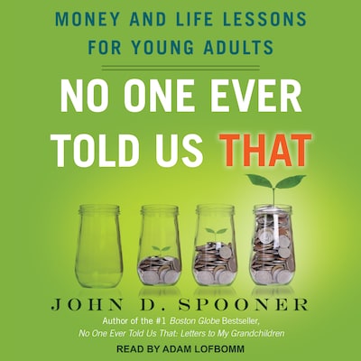 No One Ever Told Us That – omslag til lydbogen af John D. Spooner