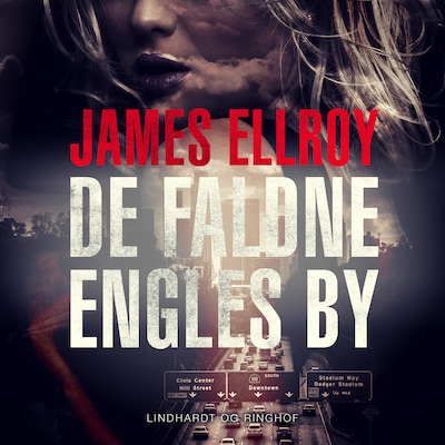 De faldne engles by – omslag til lydbogen af James Ellroy