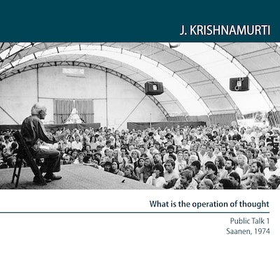 What is the operation of thought?