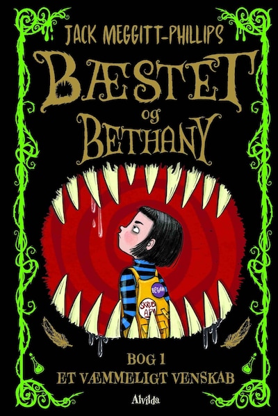 Bæstet og Bethany 1: Et væmmeligt venskab – omslag til lydbogen af Jack Meggitt-Phillips