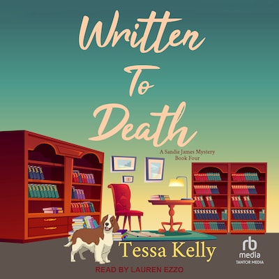 Written to Death – omslag til lydbogen af Tessa Kelly