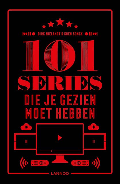 101 series die je gezien moet hebben – omslag van het luisterboek van Dirk Nielandt,Koen Sonck