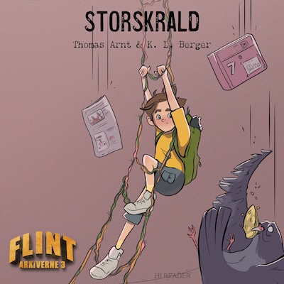 Storskrald – omslag til lydbogen af K. L. Berger, Thomas Arnt