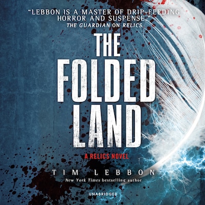 The Folded Land – omslag til lydbogen af Tim Lebbon