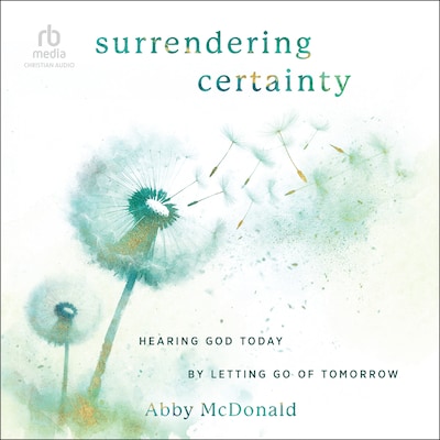 Surrendering Certainty – omslag til lydbogen af Abby McDonald