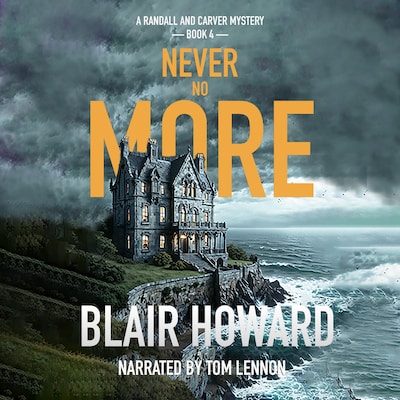 Never No More – omslag til lydbogen af Blair Howard