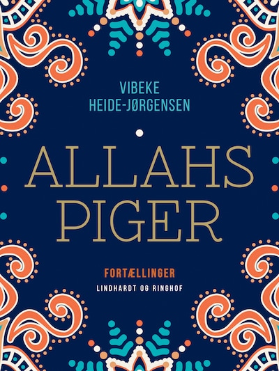 Allahs piger – omslag til lydbogen af Vibeke Heide-Jørgensen