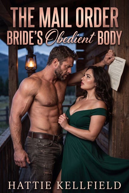 The Mail Order Bride's Obedient Body: A Mail Order Bride Erotic Novel – omslag til lydbogen af Hattie Kellfield