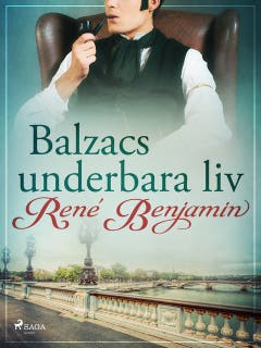 Balzacs underbara liv – omslag till ljudboken av René Benjamin