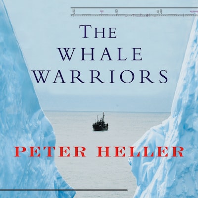 The Whale Warriors – omslag til lydbogen af Peter Heller