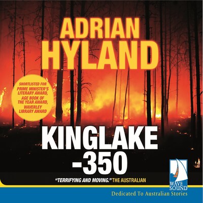 Kinglake 350 – omslag til lydbogen af Adrian Hyland