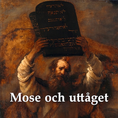 Mose och uttåget – omslag till ljudboken av Svenska Folkbibeln
