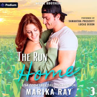 The Run Home: Wolfe Brothers, Book 3 – omslag till ljudboken av Marika Ray