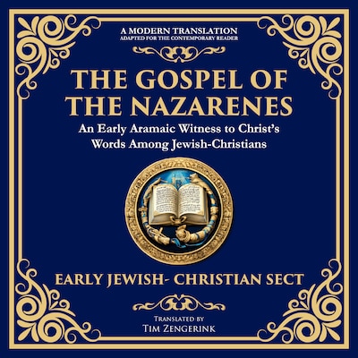 The Gospel of the Nazarenes – omslag til lydbogen af Tim Zengerink, Anonymous (Early Jewish-Christian Sect)