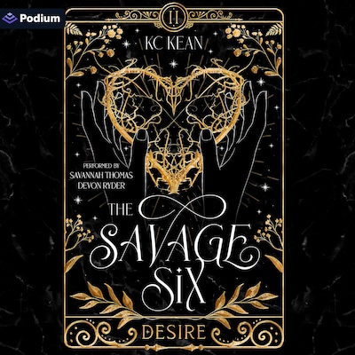 Savage Desire – omslag til lydbogen af KC Kean