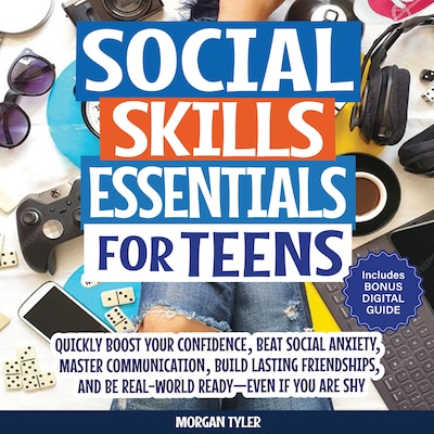 Social Skills Essentials for Teens – omslag til lydbogen af Morgan Tyler