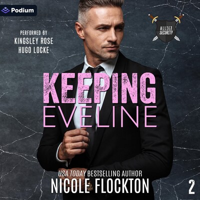 Keeping Eveline – omslag til lydbogen af Nicole Flockton