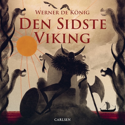 Den sidste viking – omslag til lydbogen af Anders Thomas Jensen, Werner De König